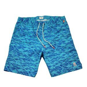 Men's Swim Shorts in Blue by Psycho Bunny